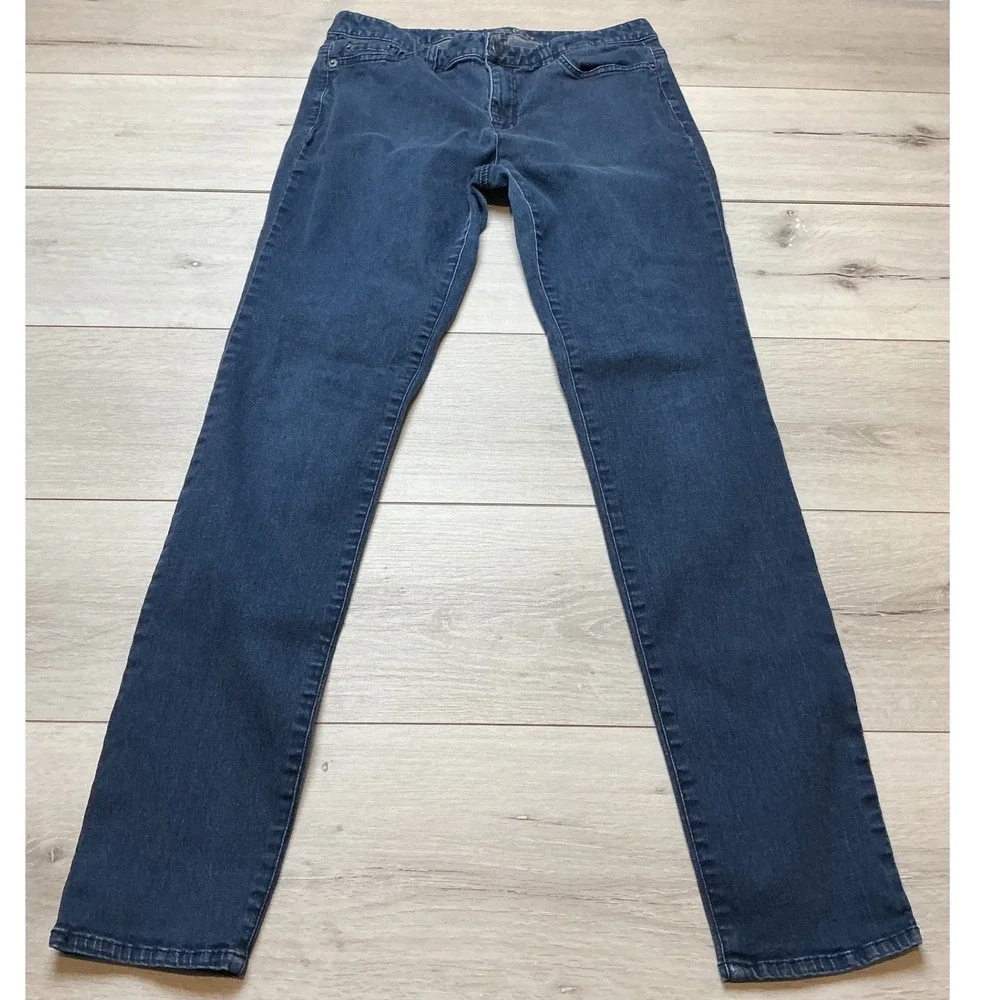 Michael Kors Straight Leg Jeans‎ Women 10 Dark Wash Blue PreLoved